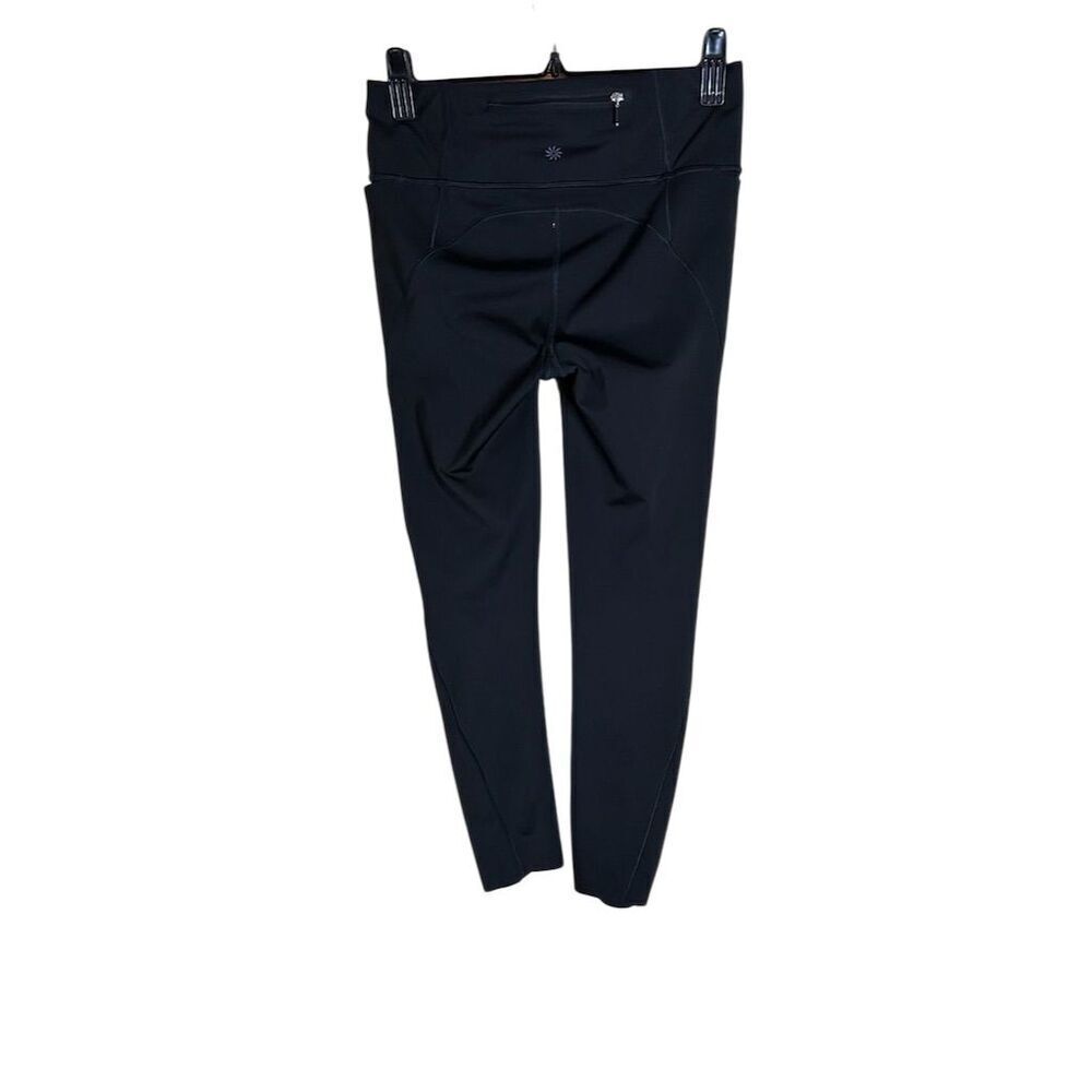 Athleta Women's XS Black High-Waisted Cropped Leggings Yoga